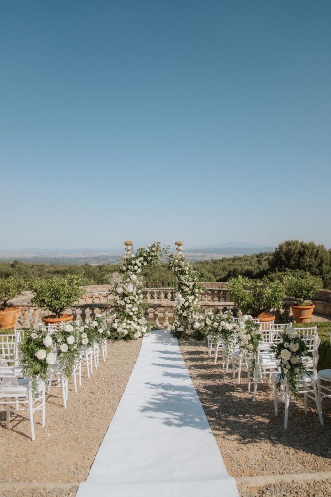 Lena and Avery’s wedding at Castello di Celsa, Siena, Tuscany