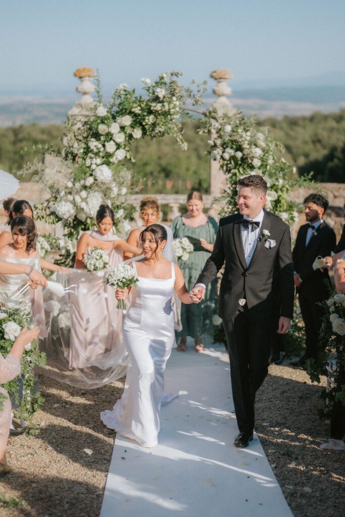 Lena and Avery’s wedding at Castello di Celsa, Siena, Tuscany