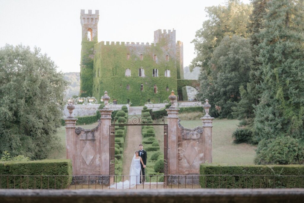 Lena and Avery’s wedding at Castello di Celsa, Siena, Tuscany