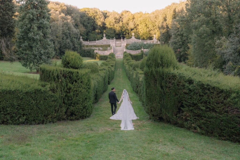 Stephanie and Domenique’s wedding at Castello di Celsa, Siena, Tuscany