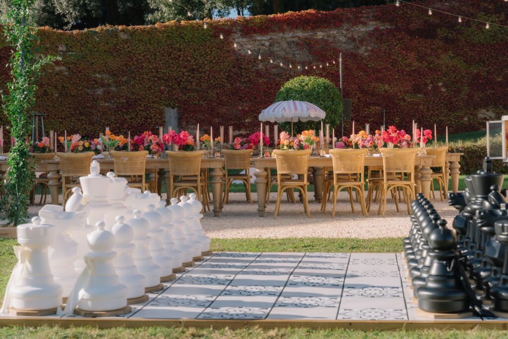 Stephanie and Domenique’s wedding at Castello di Celsa, Siena, Tuscany
