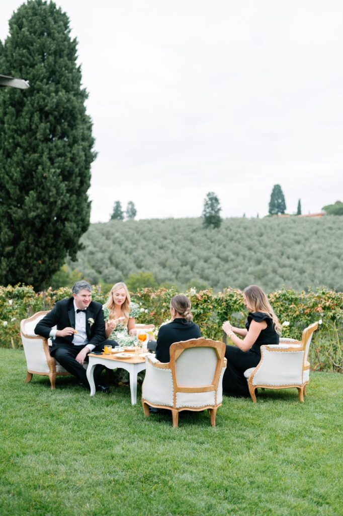 Ligon and Zachary’s wedding at Dimora Ghirlandaio, Florence, Tuscany