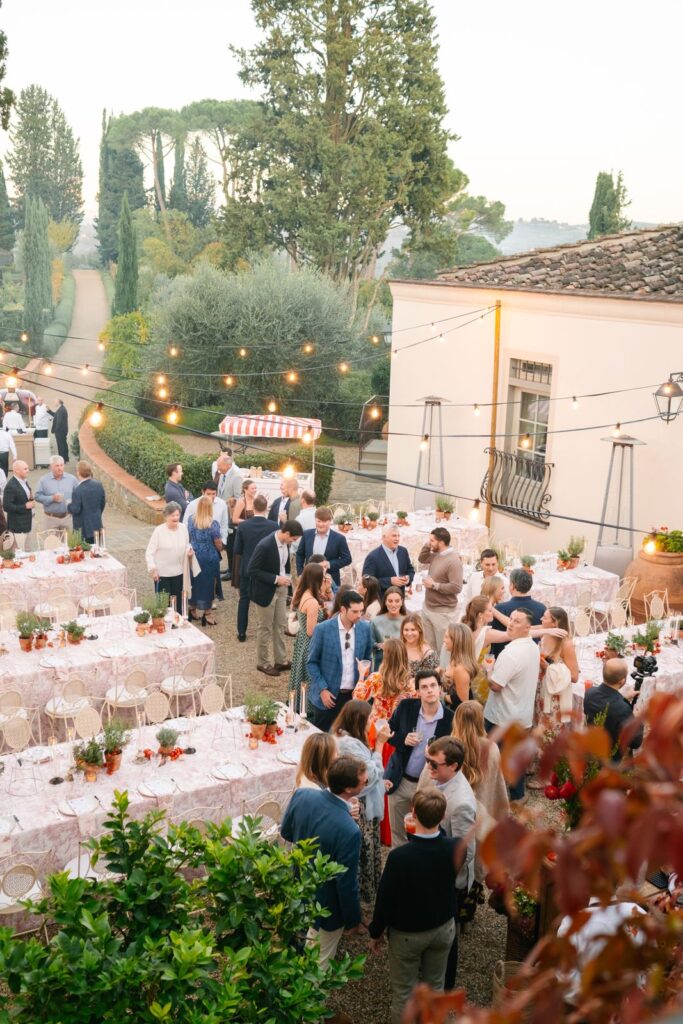 Ligon and Zachary’s wedding at Dimora Ghirlandaio, Florence, Tuscany