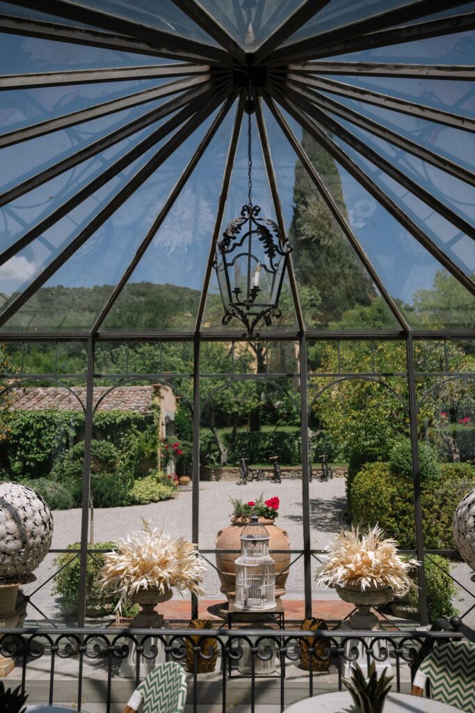 Sara and Nick’s wedding at Il Falconiere, Cortona, Tuscany