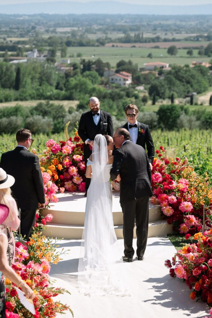 Sara and Nick’s wedding at Il Falconiere, Cortona, Tuscany