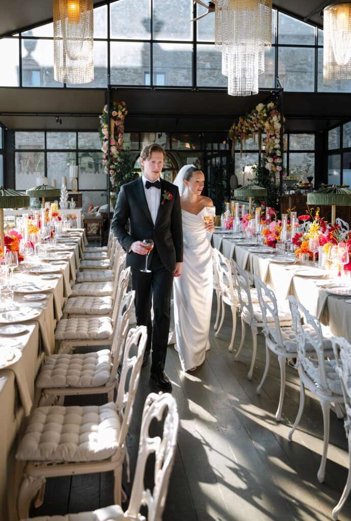 Sara and Nick’s wedding at Il Falconiere, Cortona, Tuscany