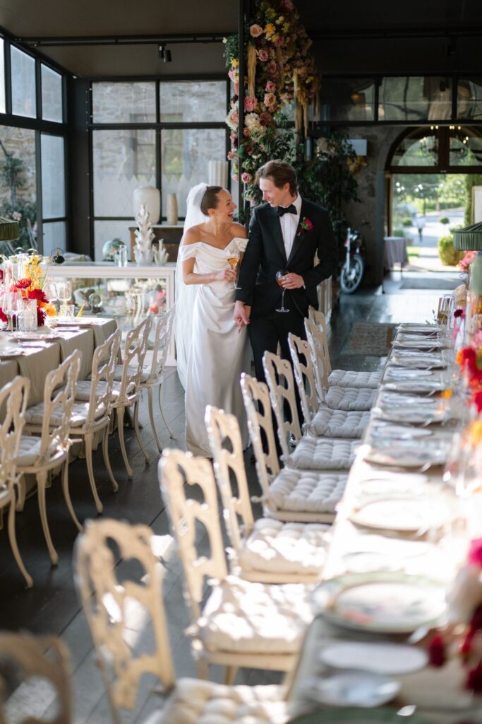 Sara and Nick’s wedding at Il Falconiere, Cortona, Tuscany