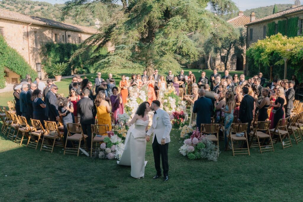 Marianna and Joe’s wedding at Resort La Pescaia, Southern Tuscany