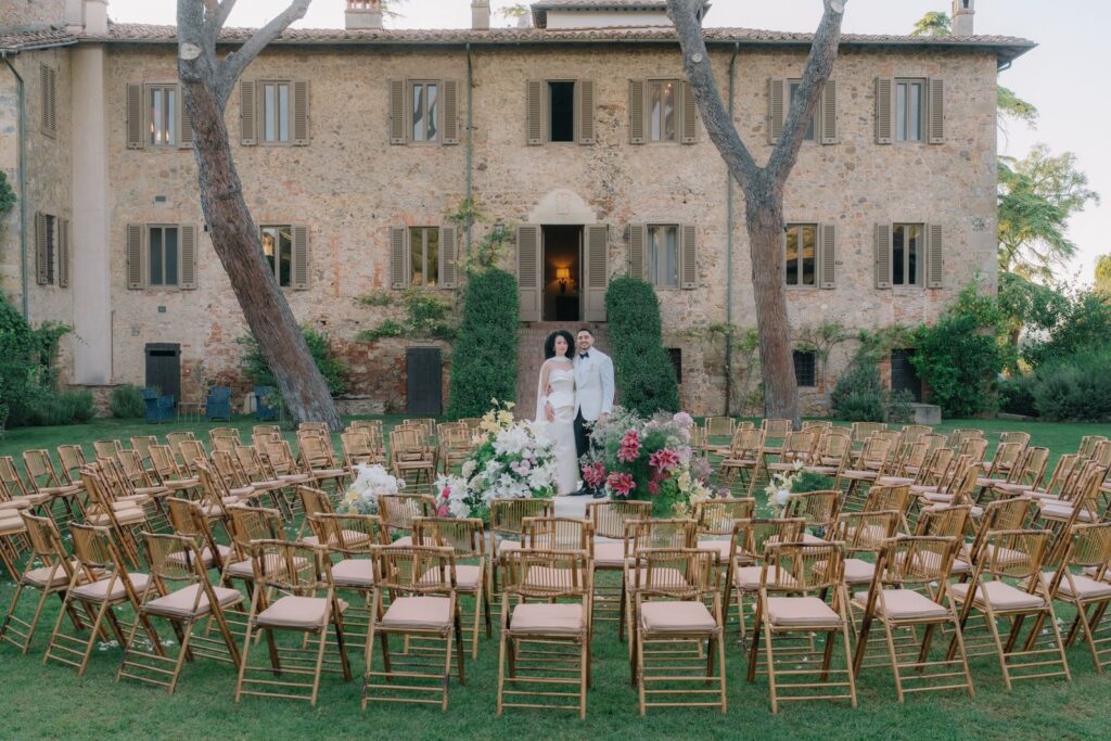 Marianna and Joe’s wedding at Resort La Pescaia, Southern Tuscany