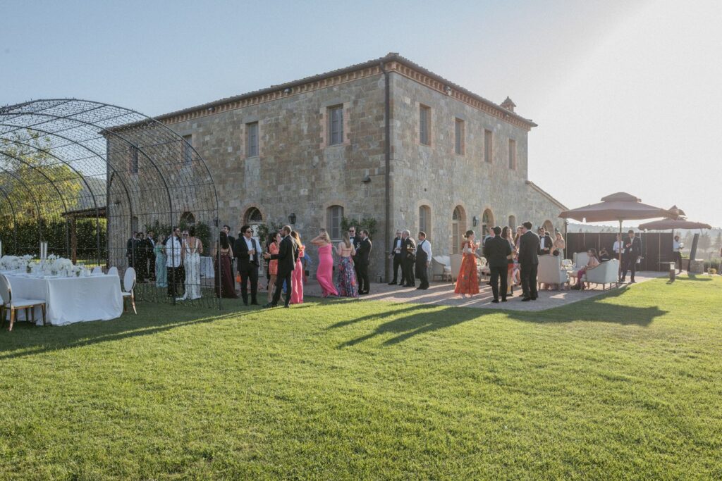 Idil and Adam’s wedding at Rosewood Castiglion del Bosco, Val d’Orcia, Tuscany