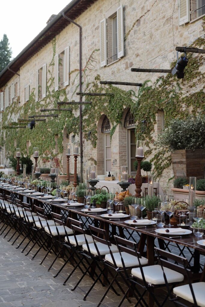 Maria and Fred’s wedding at Rosewood Castiglion del Bosco, Val d’Orcia, Tuscany