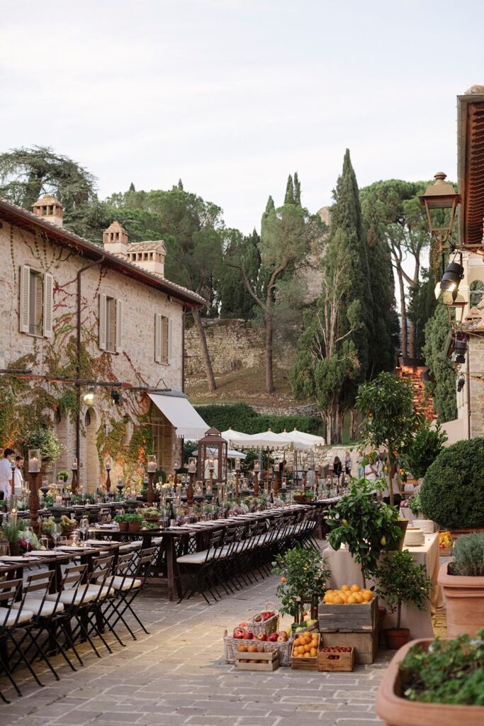 Maria and Fred’s wedding at Rosewood Castiglion del Bosco, Val d’Orcia, Tuscany