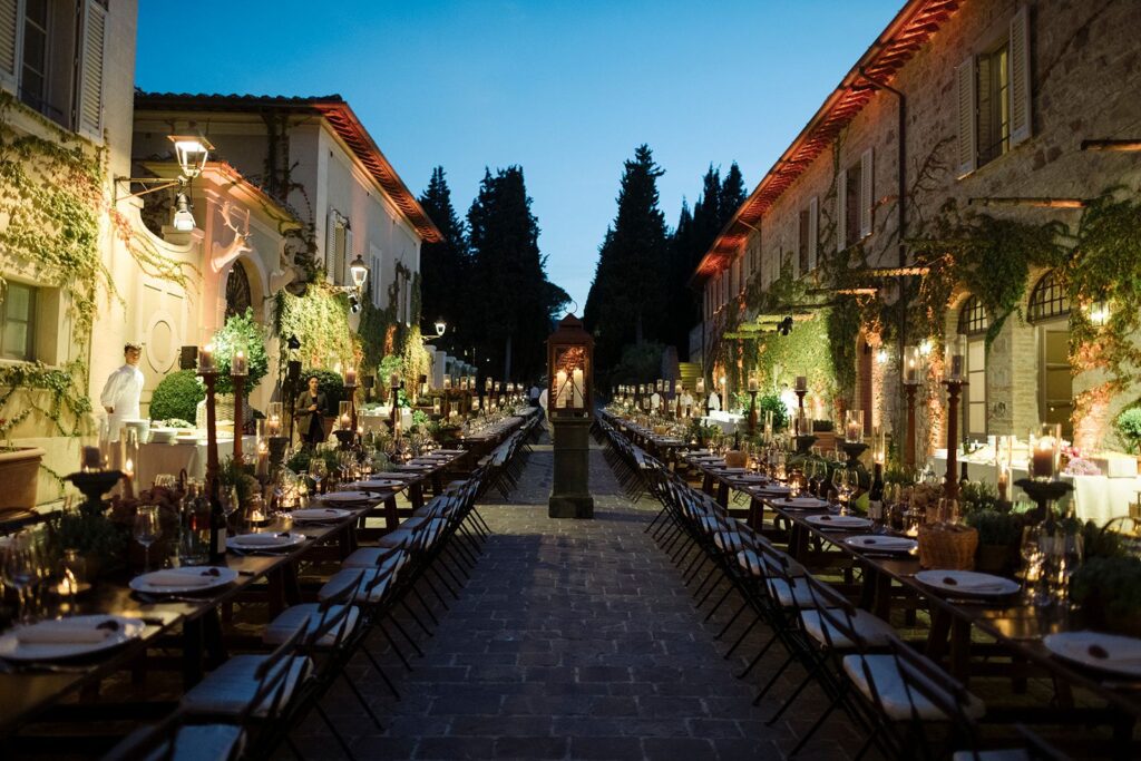 Maria and Fred’s wedding at Rosewood Castiglion del Bosco, Val d’Orcia, Tuscany