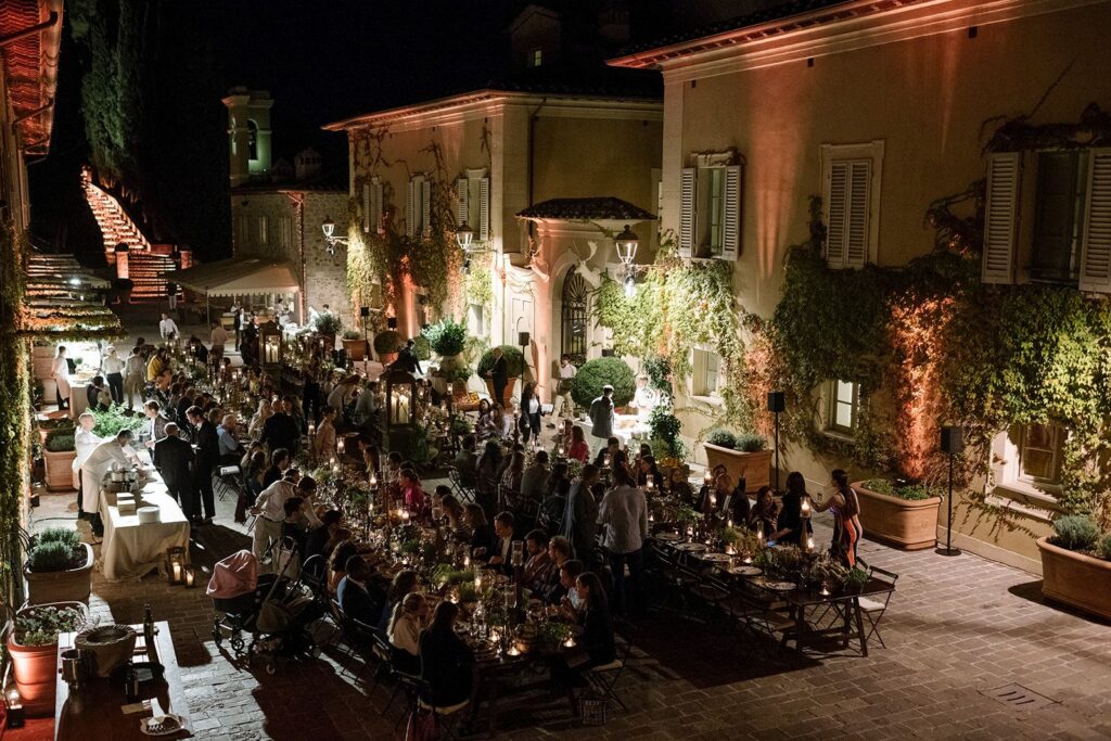 Maria and Fred’s wedding at Rosewood Castiglion del Bosco, Val d’Orcia, Tuscany