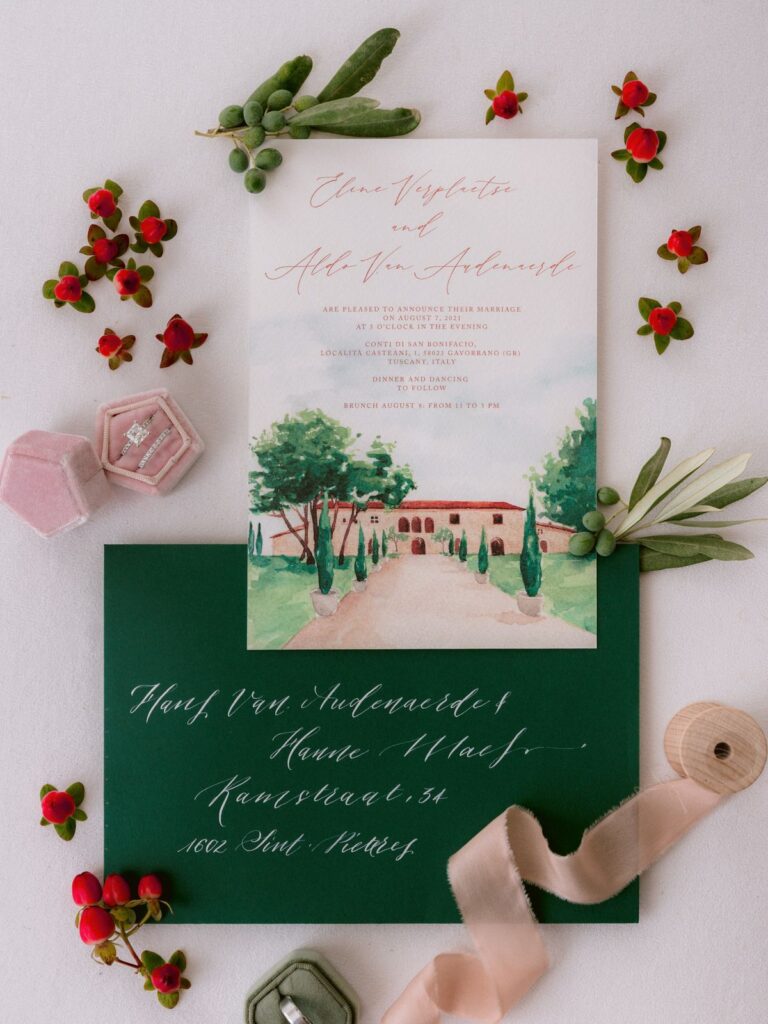 Eline and Aldo’s wedding, Southern Tuscany