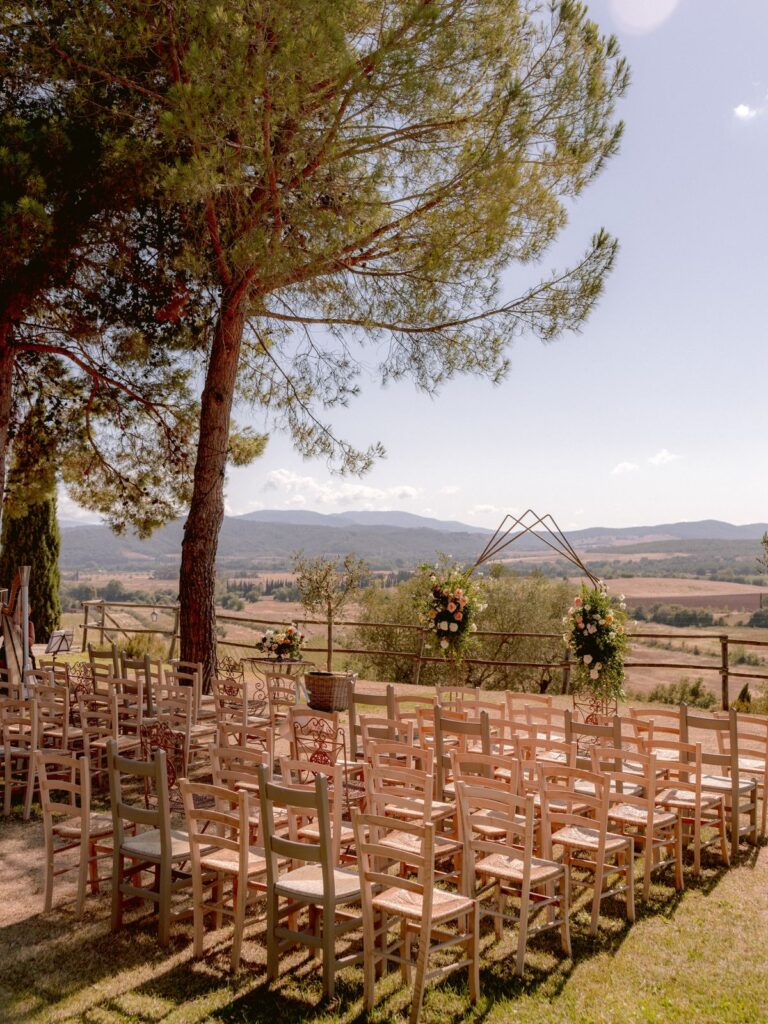 Eline and Aldo’s wedding, Southern Tuscany