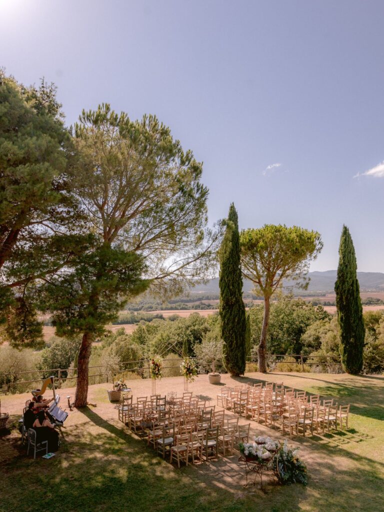 Eline and Aldo’s wedding, Southern Tuscany