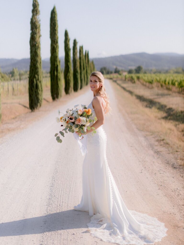 Eline and Aldo’s wedding, Southern Tuscany