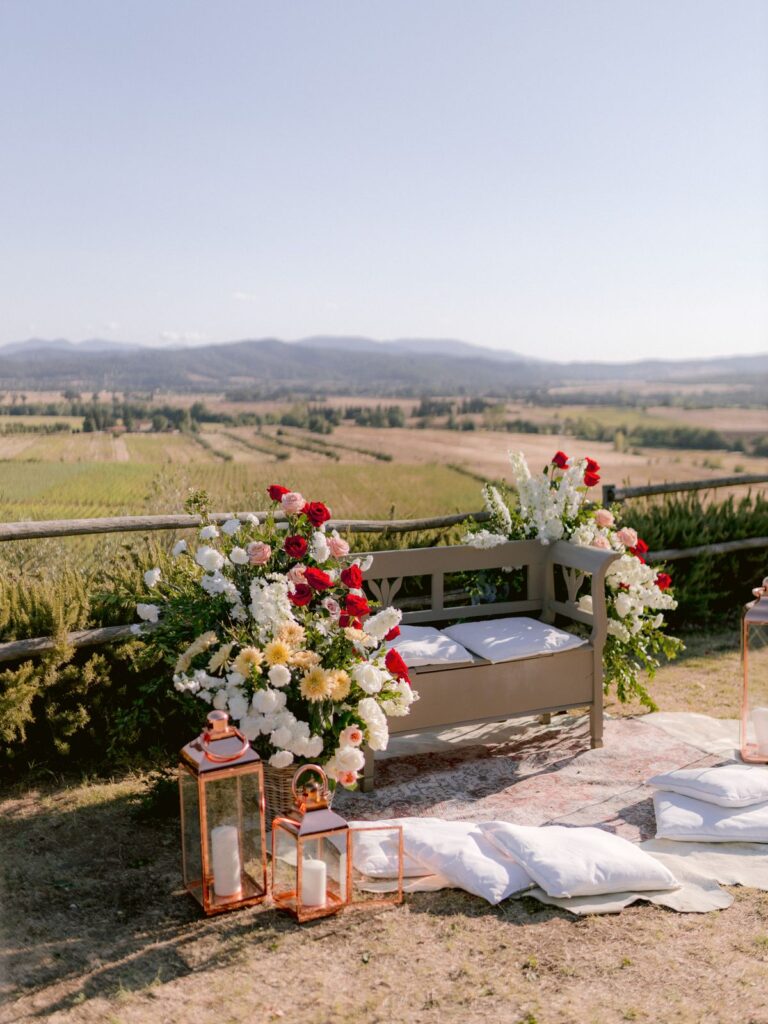 Eline and Aldo’s wedding, Southern Tuscany