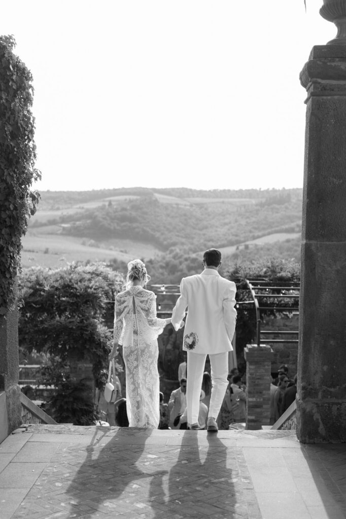 Carolyn and Tony’s wedding at Borgo di Vignamaggio, Chianti, Tuscany