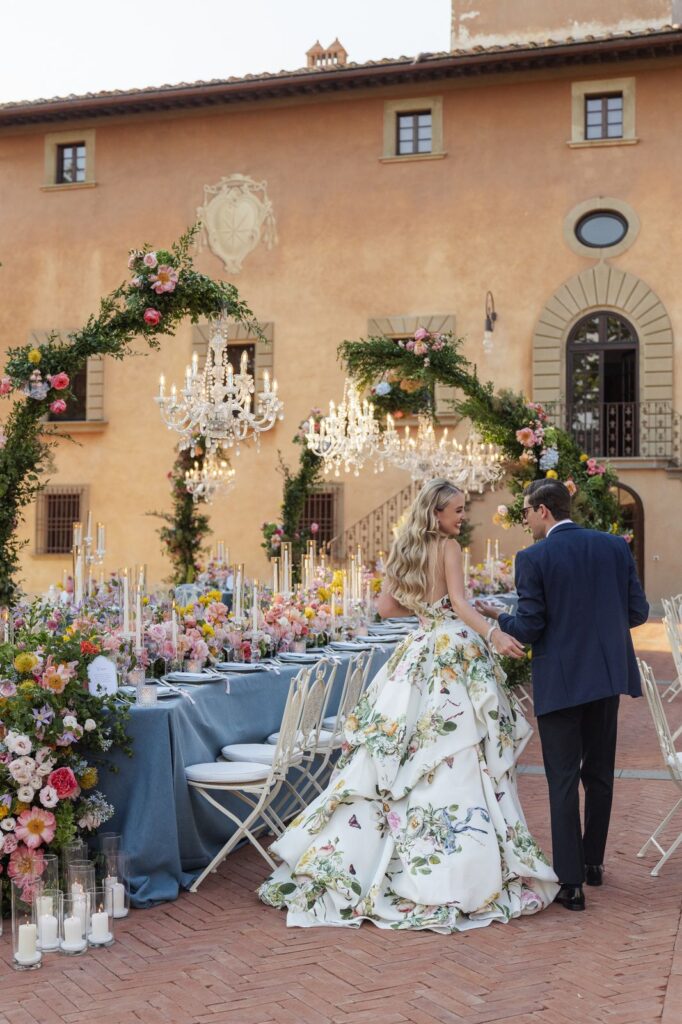 Carolyn and Tony’s wedding at Borgo di Vignamaggio, Chianti, Tuscany