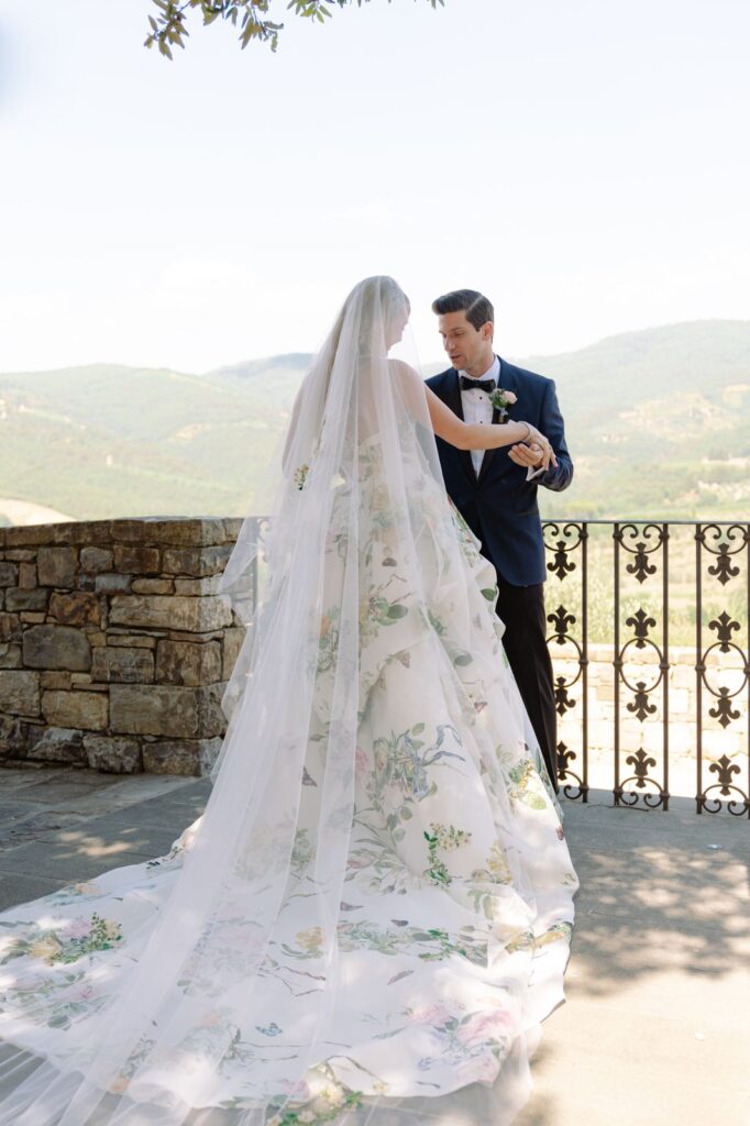 Carolyn and Tony’s wedding at Borgo di Vignamaggio, Chianti, Tuscany
