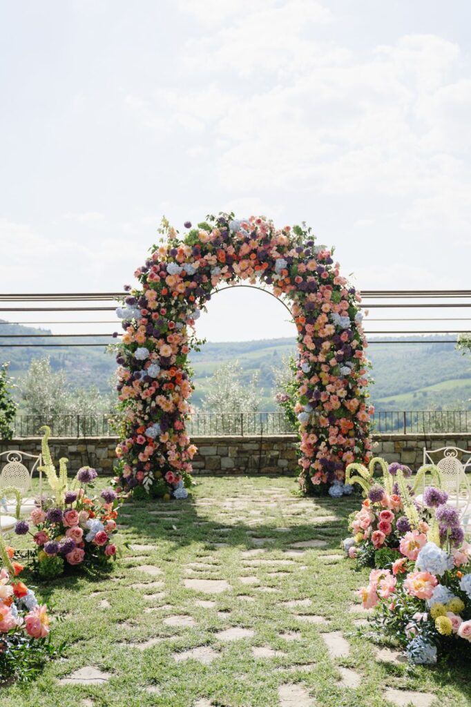 Carolyn and Tony’s wedding at Borgo di Vignamaggio, Chianti, Tuscany