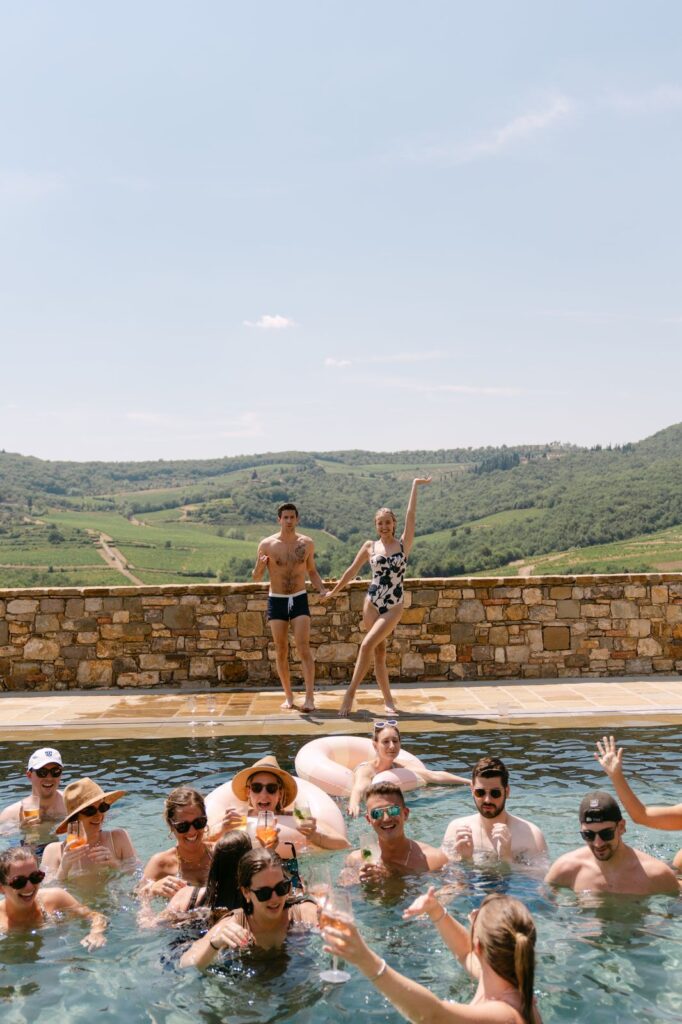 Carolyn and Tony’s wedding at Borgo di Vignamaggio, Chianti, Tuscany