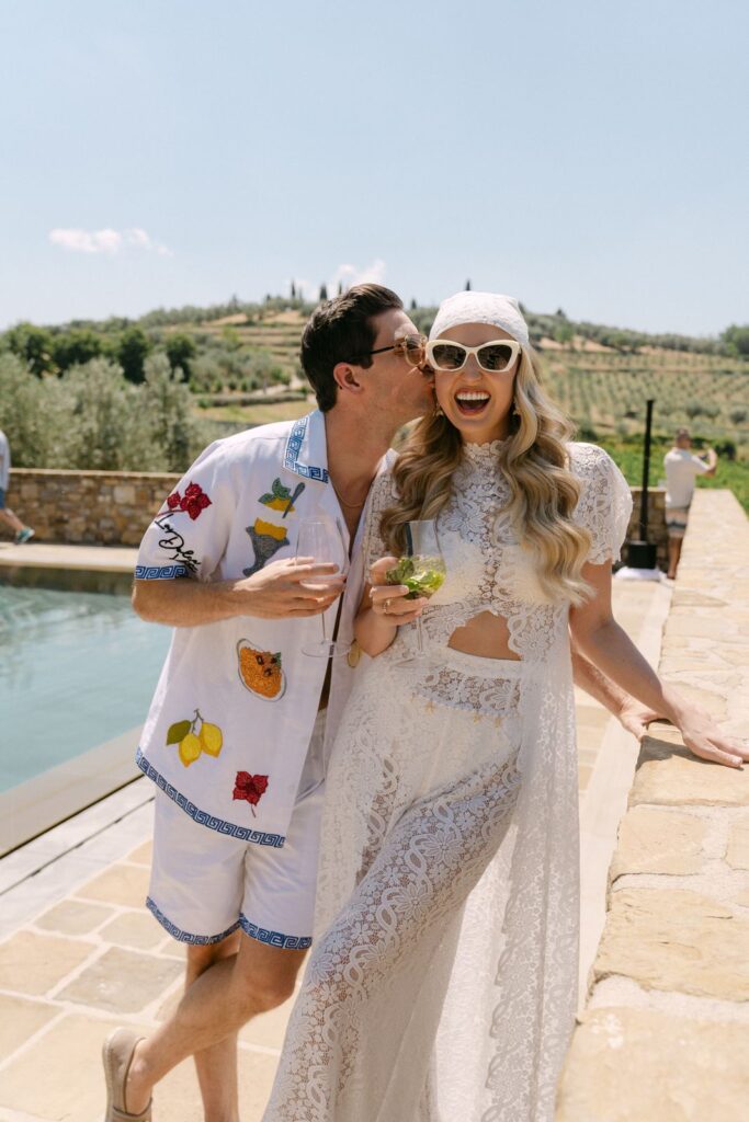 Carolyn and Tony’s wedding at Borgo di Vignamaggio, Chianti, Tuscany