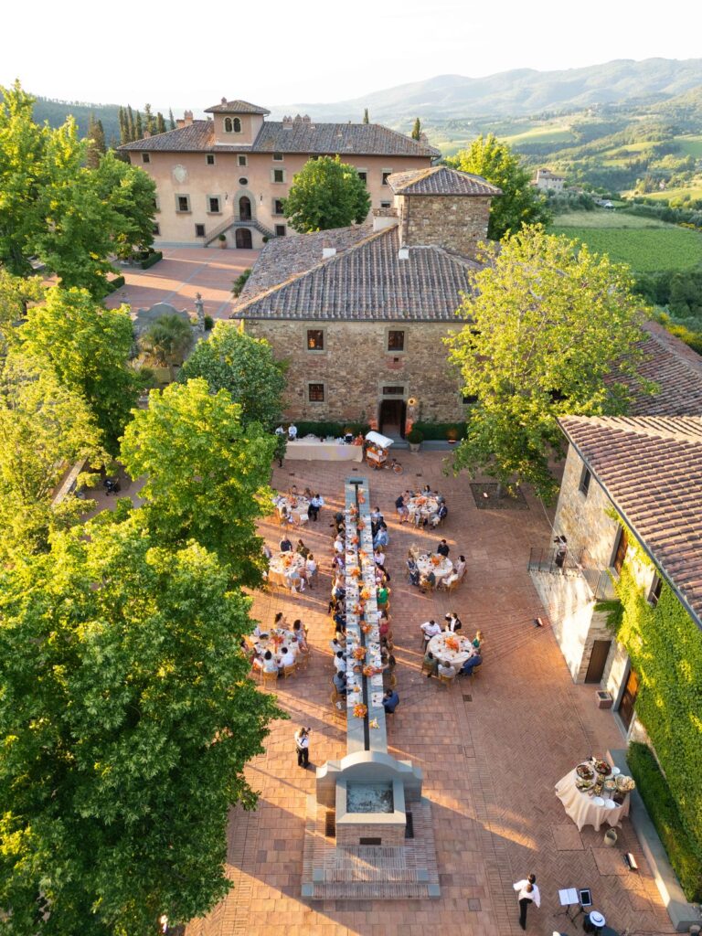 Sofia and Ari’s wedding at Borgo di Vignamaggio, Chianti, Tuscany