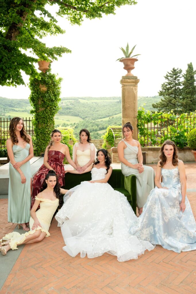 Sofia and Ari’s wedding at Borgo di Vignamaggio, Chianti, Tuscany