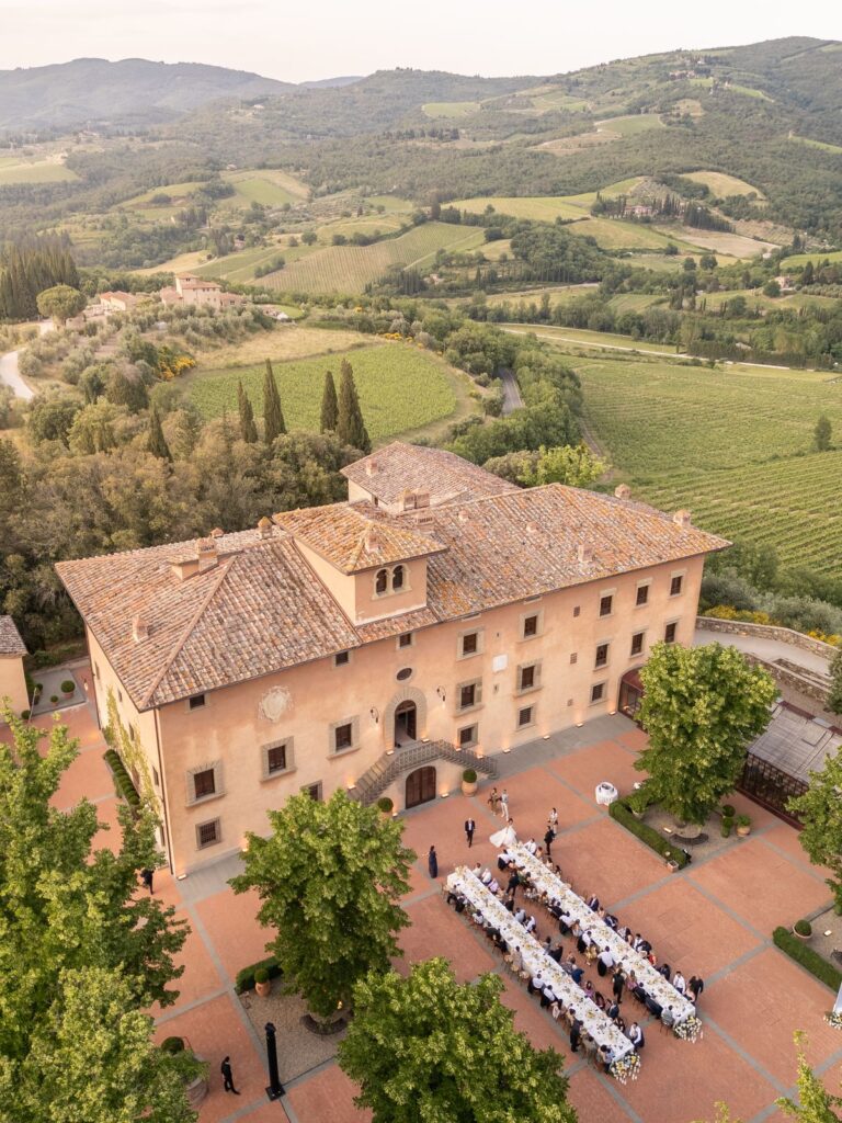 Sofia and Ari’s wedding at Borgo di Vignamaggio, Chianti, Tuscany
