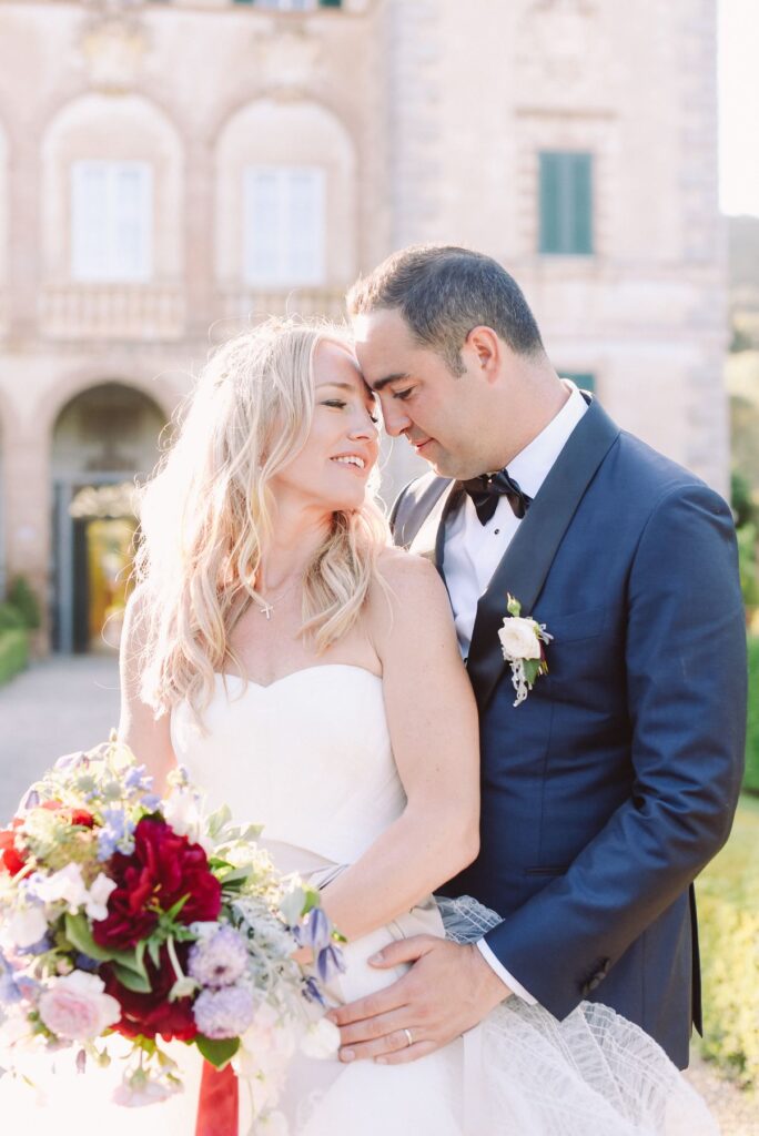 Robyn and Patrick’s wedding at Villa Cetinale, Siena, Tuscany