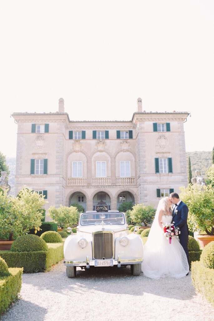 Robyn and Patrick’s wedding at Villa Cetinale, Siena, Tuscany