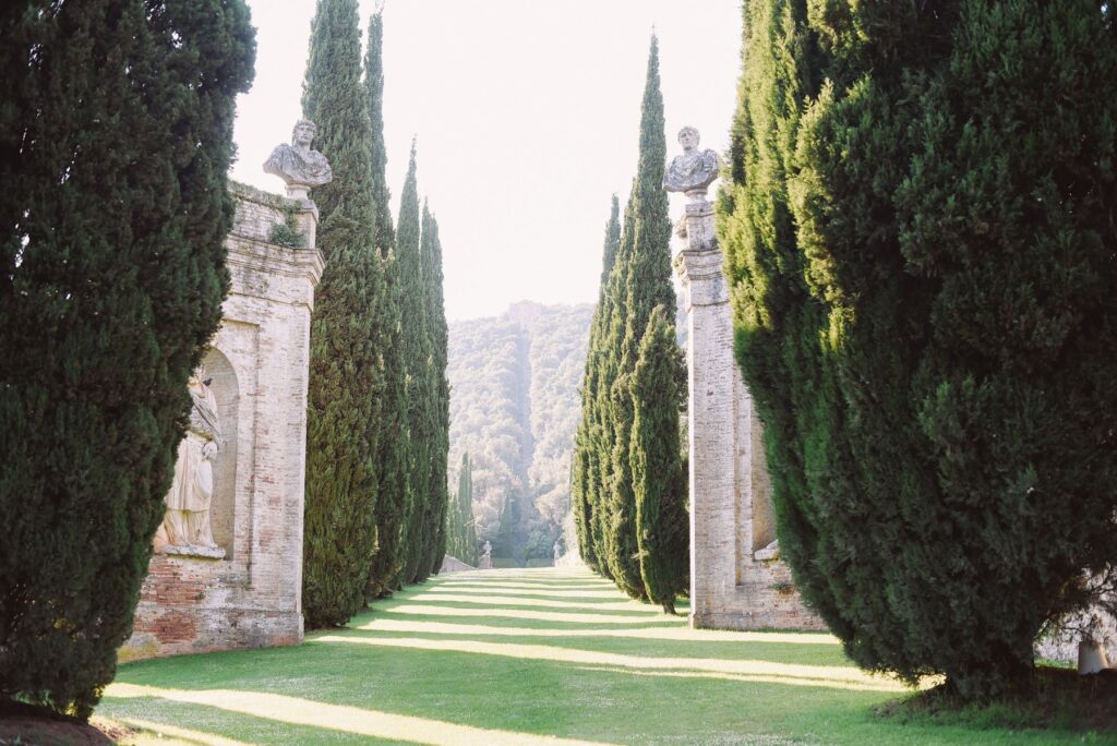 Robyn and Patrick’s wedding at Villa Cetinale, Siena, Tuscany
