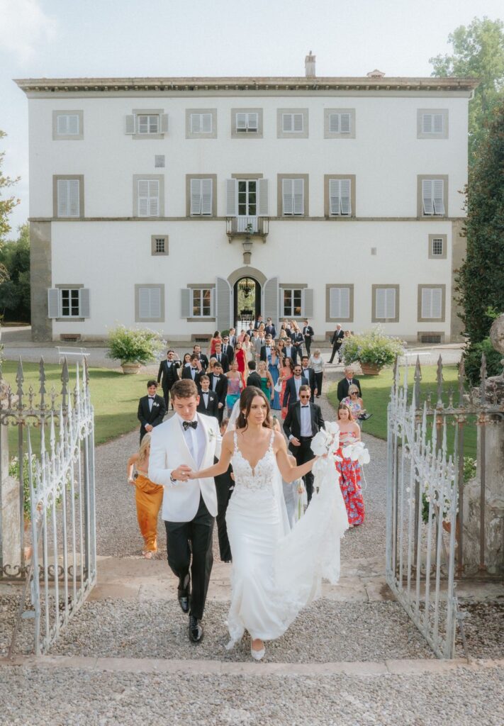 Anna and Hamilton’s wedding at Villa Grabau, Lucca, Tuscany