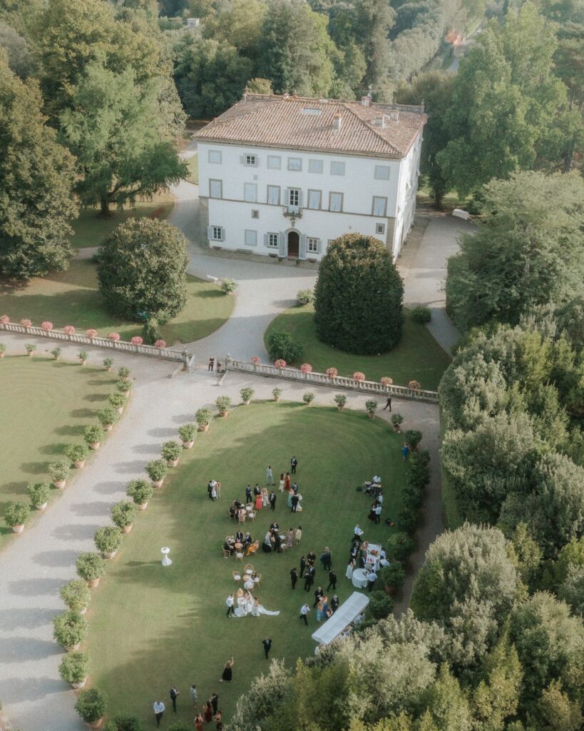 Anna and Hamilton’s wedding at Villa Grabau, Lucca, Tuscany