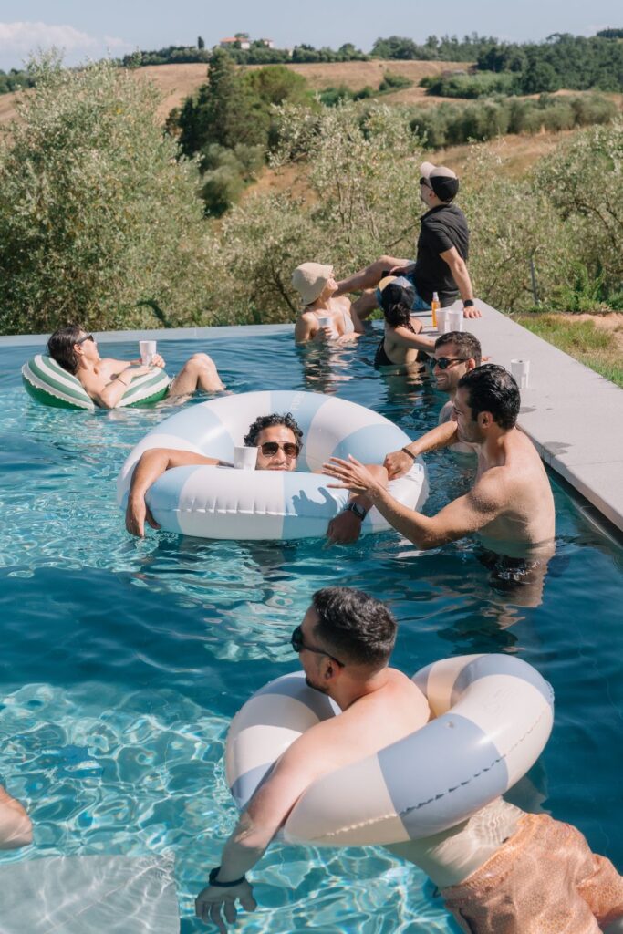 Shannon and Sina’s wedding at Villa Petriolo, Tuscany, Italy